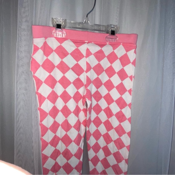 Sold Power Rangers Pink Girls Kids Pajamas Pajama Pants Leggings Size 8 Diamonds - Picture 5 of 8
